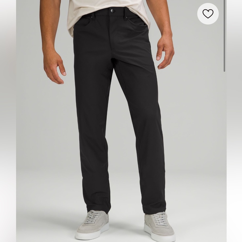 BRAND NEW  Mens Lululemon ABC Classic Pant 38/32 black